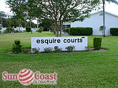 Myerlee Esquire Community Sign